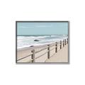 Picture of Beach Fence _GroupedProduct_Rectangle_Landscape_Photography _GroupedProduct_Rectangle_Landscape_Canvas_Framed_