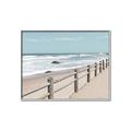 Picture of Beach Fence _GroupedProduct_Rectangle_Landscape_Photography _GroupedProduct_Rectangle_Landscape_Canvas_Framed_