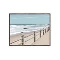 Picture of Beach Fence _GroupedProduct_Rectangle_Landscape_Photography _GroupedProduct_Rectangle_Landscape_Canvas_Framed_