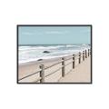 Picture of Beach Fence _GroupedProduct_Rectangle_Landscape_Photography _GroupedProduct_Rectangle_Landscape_Canvas_Framed_