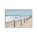 Picture of Beach Fence _GroupedProduct_Rectangle_Landscape_Photography _GroupedProduct_Rectangle_Landscape_Canvas_Framed_