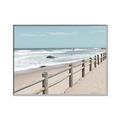 Picture of Beach Fence _GroupedProduct_Rectangle_Landscape_Photography _GroupedProduct_Rectangle_Landscape_Canvas_Framed_