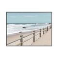 Picture of Beach Fence _GroupedProduct_Rectangle_Landscape_Photography _GroupedProduct_Rectangle_Landscape_Canvas_Framed_