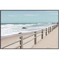 Picture of Beach Fence _GroupedProduct_Rectangle_Landscape_Photography _GroupedProduct_Rectangle_Landscape_Canvas_Framed_