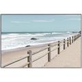 Picture of Beach Fence _GroupedProduct_Rectangle_Landscape_Photography _GroupedProduct_Rectangle_Landscape_Canvas_Framed_