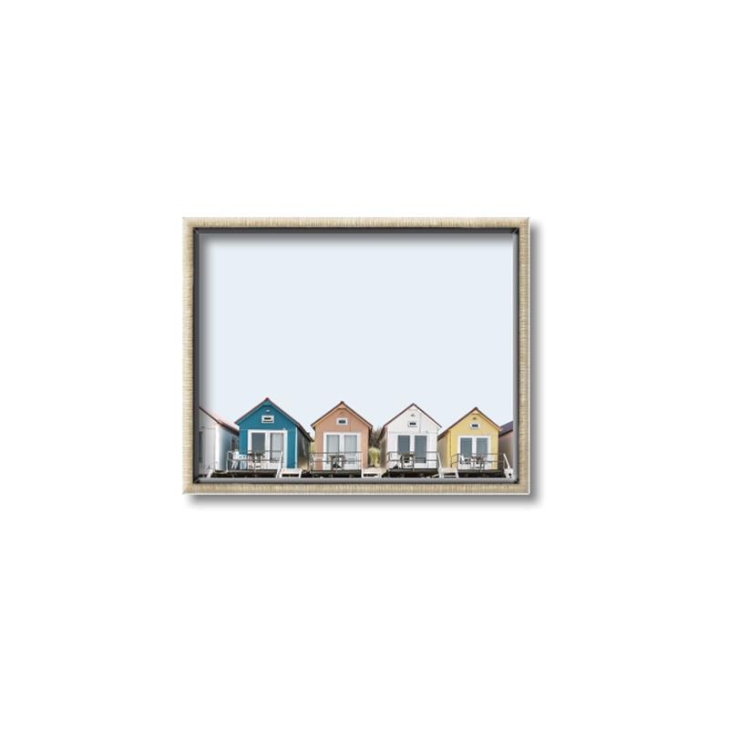 Picture of Beach Huts _GroupedProduct_Rectangle_Landscape_Photography _GroupedProduct_Rectangle_Landscape_Canvas_Framed_