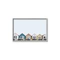 Picture of Beach Huts _GroupedProduct_Rectangle_Landscape_Photography _GroupedProduct_Rectangle_Landscape_Canvas_Framed_