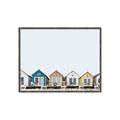 Picture of Beach Huts _GroupedProduct_Rectangle_Landscape_Photography _GroupedProduct_Rectangle_Landscape_Canvas_Framed_