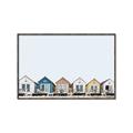 Picture of Beach Huts _GroupedProduct_Rectangle_Landscape_Photography _GroupedProduct_Rectangle_Landscape_Canvas_Framed_