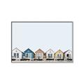 Picture of Beach Huts _GroupedProduct_Rectangle_Landscape_Photography _GroupedProduct_Rectangle_Landscape_Canvas_Framed_