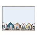Picture of Beach Huts _GroupedProduct_Rectangle_Landscape_Photography _GroupedProduct_Rectangle_Landscape_Canvas_Framed_