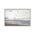Picture of Beautiful sunset on the beach _GroupedProduct_Rectangle_Landscape_Photography _GroupedProduct_Rectangle_Landscape_Canvas_Framed_