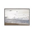 Picture of Beautiful sunset on the beach _GroupedProduct_Rectangle_Landscape_Photography _GroupedProduct_Rectangle_Landscape_Canvas_Framed_