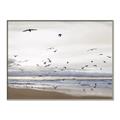 Picture of Beautiful sunset on the beach _GroupedProduct_Rectangle_Landscape_Photography _GroupedProduct_Rectangle_Landscape_Canvas_Framed_