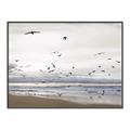 Picture of Beautiful sunset on the beach _GroupedProduct_Rectangle_Landscape_Photography _GroupedProduct_Rectangle_Landscape_Canvas_Framed_