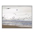 Picture of Beautiful sunset on the beach _GroupedProduct_Rectangle_Landscape_Photography _GroupedProduct_Rectangle_Landscape_Canvas_Framed_