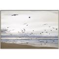 Picture of Beautiful sunset on the beach _GroupedProduct_Rectangle_Landscape_Photography _GroupedProduct_Rectangle_Landscape_Canvas_Framed_