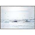 Picture of Seagulls Over the Water _GroupedProduct_Rectangle_Landscape_Photography _GroupedProduct_Rectangle_Landscape_Canvas_Framed_