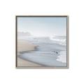 Picture of Muted Waves _GroupedProduct_Square_Photography _GroupedProduct_Square_Canvas_Framed_