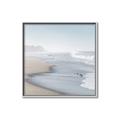 Picture of Muted Waves _GroupedProduct_Square_Photography _GroupedProduct_Square_Canvas_Framed_