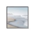Picture of Muted Waves _GroupedProduct_Square_Photography _GroupedProduct_Square_Canvas_Framed_