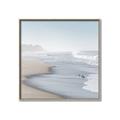 Picture of Muted Waves _GroupedProduct_Square_Photography _GroupedProduct_Square_Canvas_Framed_