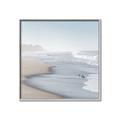 Picture of Muted Waves _GroupedProduct_Square_Photography _GroupedProduct_Square_Canvas_Framed_