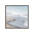 Picture of Muted Waves _GroupedProduct_Square_Photography _GroupedProduct_Square_Canvas_Framed_