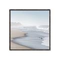 Picture of Muted Waves _GroupedProduct_Square_Photography _GroupedProduct_Square_Canvas_Framed_