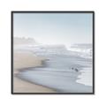 Picture of Muted Waves _GroupedProduct_Square_Photography _GroupedProduct_Square_Canvas_Framed_