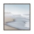 Picture of Muted Waves _GroupedProduct_Square_Photography _GroupedProduct_Square_Canvas_Framed_