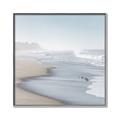 Picture of Muted Waves _GroupedProduct_Square_Photography _GroupedProduct_Square_Canvas_Framed_