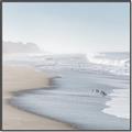 Picture of Muted Waves _GroupedProduct_Square_Photography _GroupedProduct_Square_Canvas_Framed_