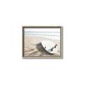 Picture of Surfboard on the Sand _GroupedProduct_Rectangle_Landscape_Photography _GroupedProduct_Rectangle_Landscape_Canvas_Framed_