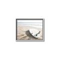 Picture of Surfboard on the Sand _GroupedProduct_Rectangle_Landscape_Photography _GroupedProduct_Rectangle_Landscape_Canvas_Framed_