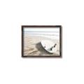 Picture of Surfboard on the Sand _GroupedProduct_Rectangle_Landscape_Photography _GroupedProduct_Rectangle_Landscape_Canvas_Framed_