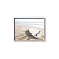 Picture of Surfboard on the Sand _GroupedProduct_Rectangle_Landscape_Photography _GroupedProduct_Rectangle_Landscape_Canvas_Framed_