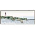 Picture of View of a lighthouse _GroupedProduct_Panel_Landscape_Photography _GroupedProduct_Panel_Landscape_Canvas_Framed_