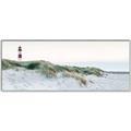 Picture of View of a lighthouse _GroupedProduct_Panel_Landscape_Photography _GroupedProduct_Panel_Landscape_Canvas_Framed_