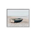 Picture of Beach Boat _GroupedProduct_Rectangle_Landscape_Photography _GroupedProduct_Rectangle_Landscape_Canvas_Framed_