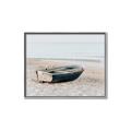 Picture of Beach Boat _GroupedProduct_Rectangle_Landscape_Photography _GroupedProduct_Rectangle_Landscape_Canvas_Framed_