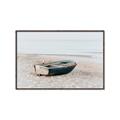 Picture of Beach Boat _GroupedProduct_Rectangle_Landscape_Photography _GroupedProduct_Rectangle_Landscape_Canvas_Framed_