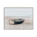 Picture of Beach Boat _GroupedProduct_Rectangle_Landscape_Photography _GroupedProduct_Rectangle_Landscape_Canvas_Framed_