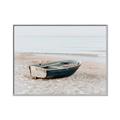 Picture of Beach Boat _GroupedProduct_Rectangle_Landscape_Photography _GroupedProduct_Rectangle_Landscape_Canvas_Framed_