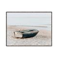 Picture of Beach Boat _GroupedProduct_Rectangle_Landscape_Photography _GroupedProduct_Rectangle_Landscape_Canvas_Framed_
