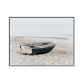 Picture of Beach Boat _GroupedProduct_Rectangle_Landscape_Photography _GroupedProduct_Rectangle_Landscape_Canvas_Framed_