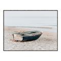 Picture of Beach Boat _GroupedProduct_Rectangle_Landscape_Photography _GroupedProduct_Rectangle_Landscape_Canvas_Framed_