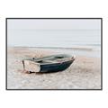 Picture of Beach Boat _GroupedProduct_Rectangle_Landscape_Photography _GroupedProduct_Rectangle_Landscape_Canvas_Framed_