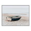 Picture of Beach Boat _GroupedProduct_Rectangle_Landscape_Photography _GroupedProduct_Rectangle_Landscape_Canvas_Framed_