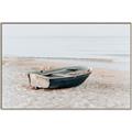 Picture of Beach Boat _GroupedProduct_Rectangle_Landscape_Photography _GroupedProduct_Rectangle_Landscape_Canvas_Framed_
